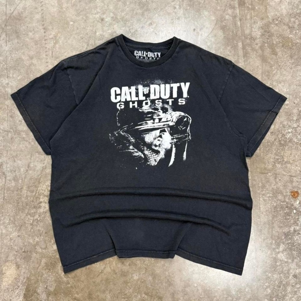 Y2K 2013 Call Of Duty Ghost Video Game Promo Tee Size XL